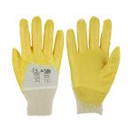 Nitril-Handschuhe, gelb