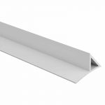 PVC-Dreikantleiste mit Nagelfahne