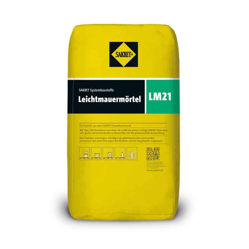 Leichtmauermörtel LM21 30 kg Sack, 05170520 Sakret Leichtmauermörtel LM21, Heer & Werz Baustoffhandel